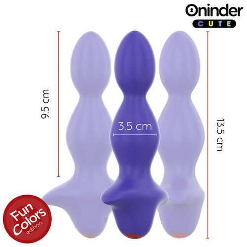 Oninder Cute - Love Butt Vibrating Anal Plug Dilator - Free Worldwide App — zdjęcie 7