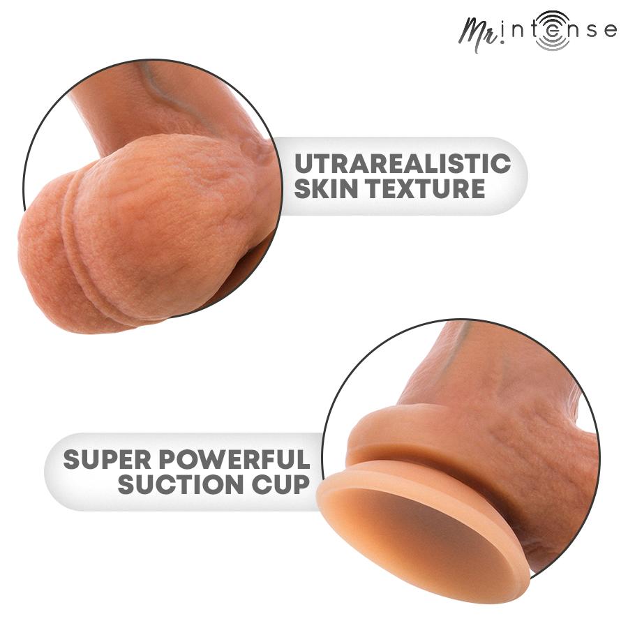 MR INTENSE - GARY XL ULTRA-REALISTIC SILICONE COCK WITH TESTICLES 25.5 CM -Ø- 5.1 CM — zdjęcie 7