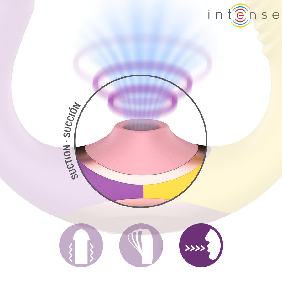 INTENSE - WILLOW 3-IN-1 SUCTION AND VIBRATION STIMULATOR — zdjęcie 7
