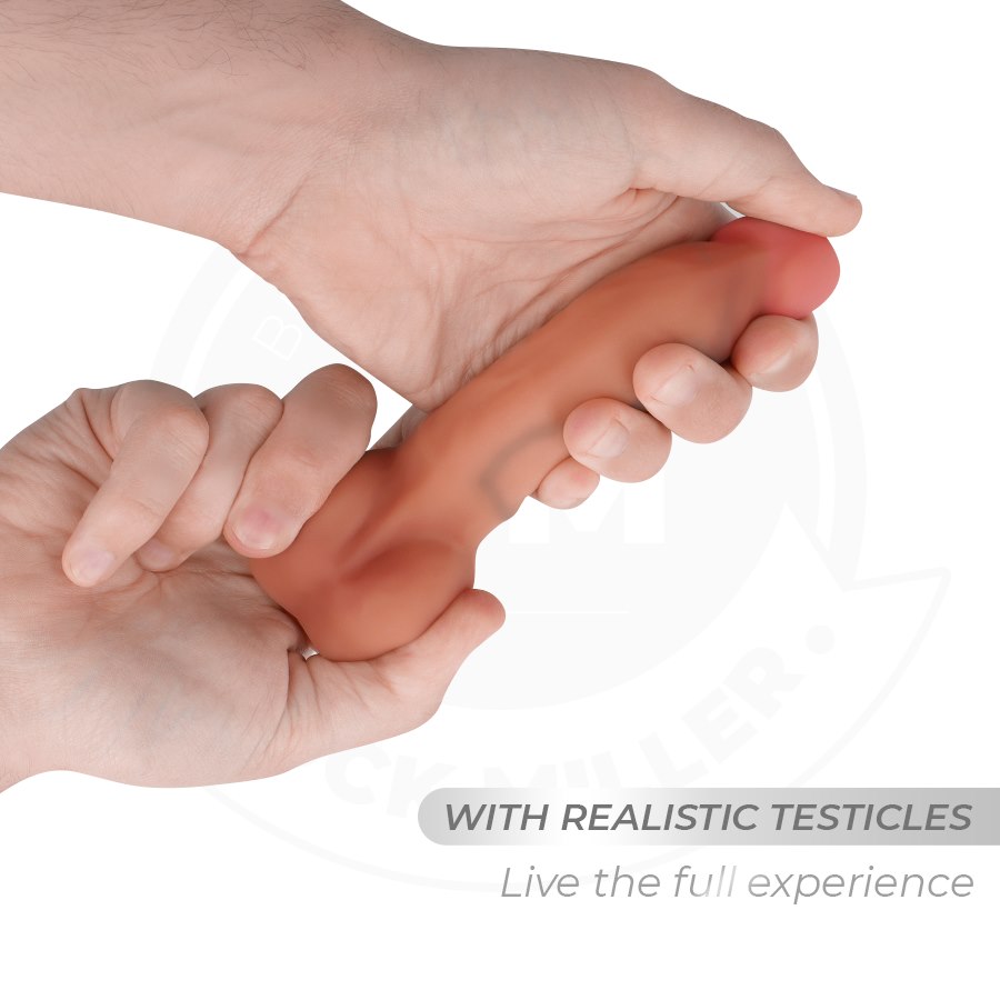 COCK MILLER - HYPERREALISTIC ARTICULABLE DILDO 14.8 CM — zdjęcie 7