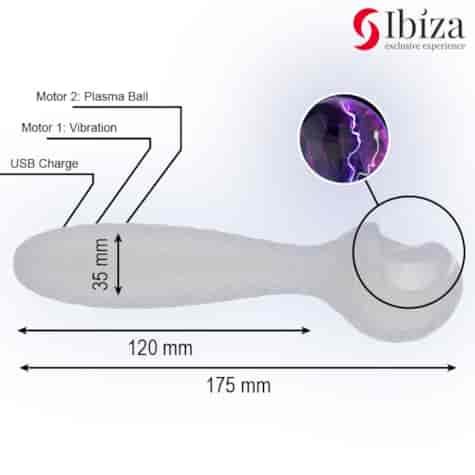IBIZA - PLASMA SPHERE VIBRATOR AND STIMULATOR