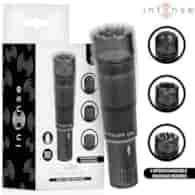 Intense Fun Toys - Intense - Kurt Mini Massager With 4 Interchangeable Heads Black