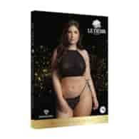 Festive Rhinestone Top and Thong - Plus Size