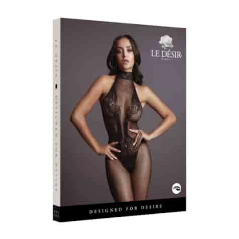 Fishnet and Lace Bodystocking - One Size