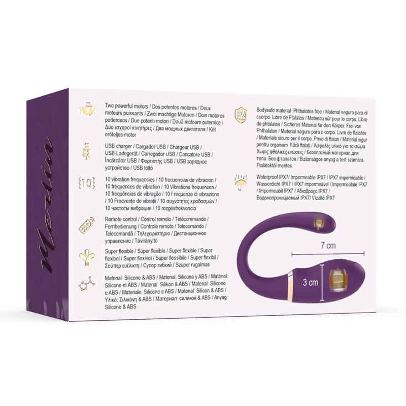 TREASURE - MERLIN DOUBLE COUPLE VIBRATOR REMOTE CONTROL — zdjęcie 8