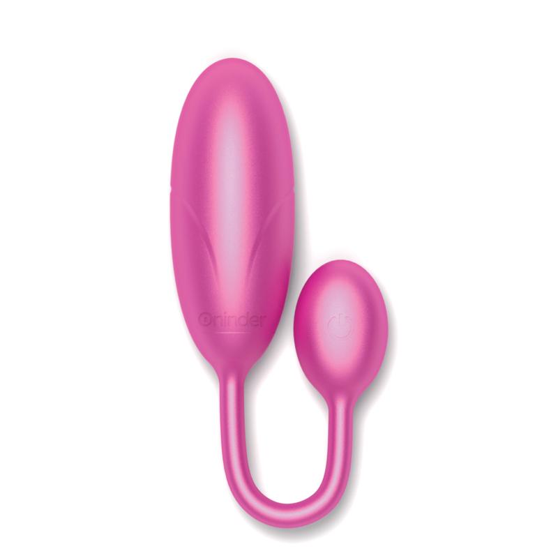 ONINDER - DENVER VIBRATING EGG PINK 7 X 2.7 CM FREE APP — zdjęcie 8