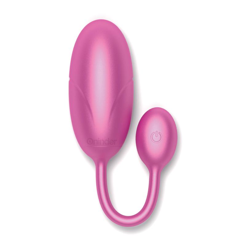 ONINDER - TOKYO VIBRATING EGG PINK 7.5 X 3.2 CM FREE APP — zdjęcie 8