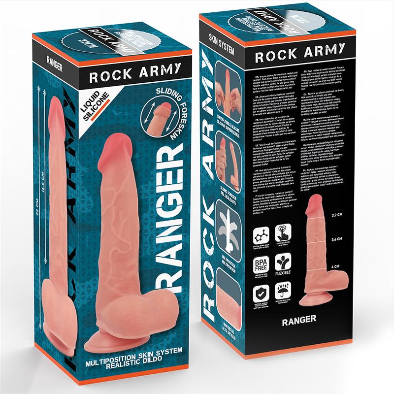 ROCKARMY - LIQUID SILICONE RANGER 22 CM -O- 3.6 CM — zdjęcie 8