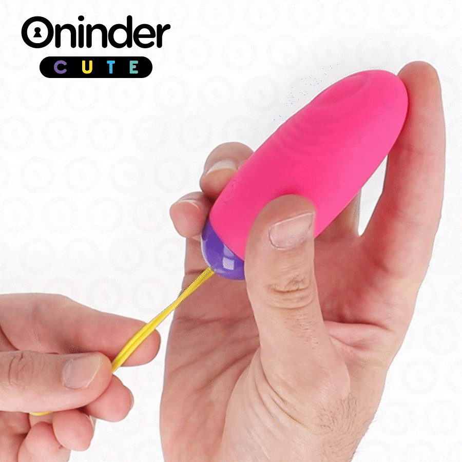 Oninder Cute - Love Pleasure Vibro-wave Tapping Silicone Egg - Free Global App — zdjęcie 8