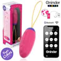 Oninder Cute - Love Pleasure Vibro-wave Tapping Silicone Egg - Free Global App