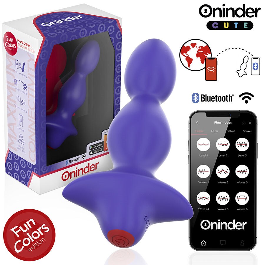 Oninder Cute - Love Butt Vibrating Anal Plug Dilator - Free Worldwide App — zdjęcie 8