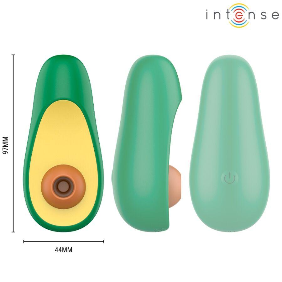 INTENSE - WAKI AVOCADO CLITORAL SUCTION STIMULATOR — zdjęcie 8