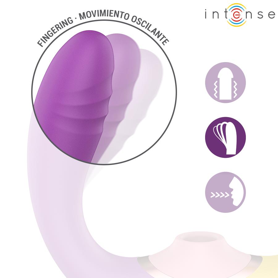INTENSE - WILLOW 3-IN-1 SUCTION AND VIBRATION STIMULATOR — zdjęcie 8