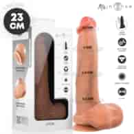 MR INTENSE - BRUCE L DILDO SILICONE 23 CM -Ø- 5.2 CM