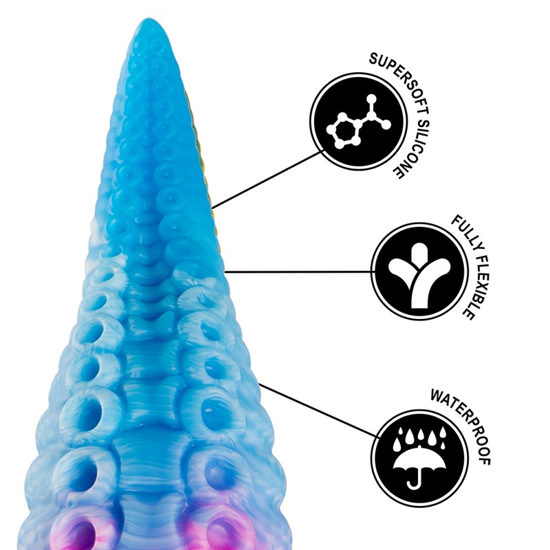 Epic - Phorcys Blue Tentacle Dildo Small Size — zdjęcie 8