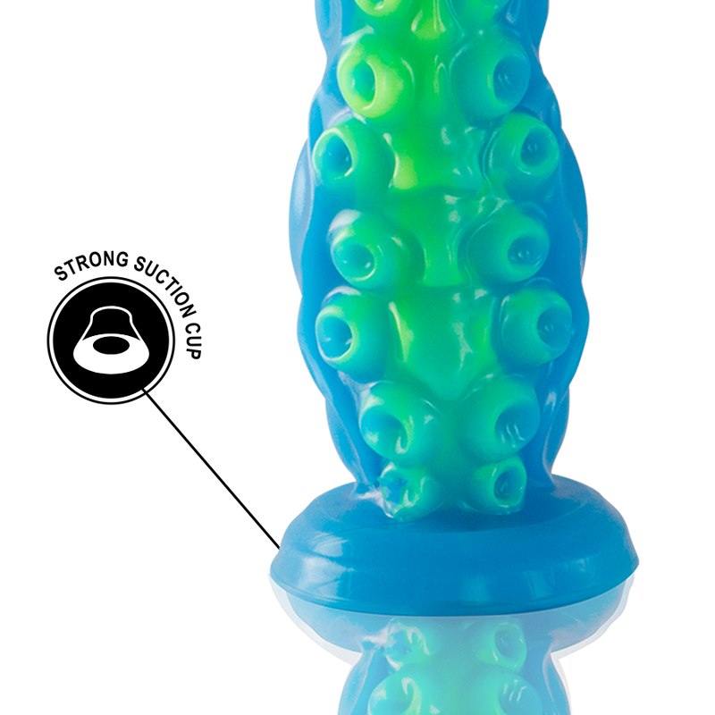 Epic - Scylla Fluorescent Thin Tentacle Dildo Large Size — zdjęcie 9