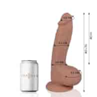 MR INTENSE - 17 REALISTIC COCK 19.7 CM -O- 4.1 CM