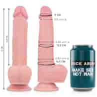ROCKARMY - LIQUID SILICONE PREMIUM SPITFIRE REALISTIC 21 CM -O- 4.62 CM