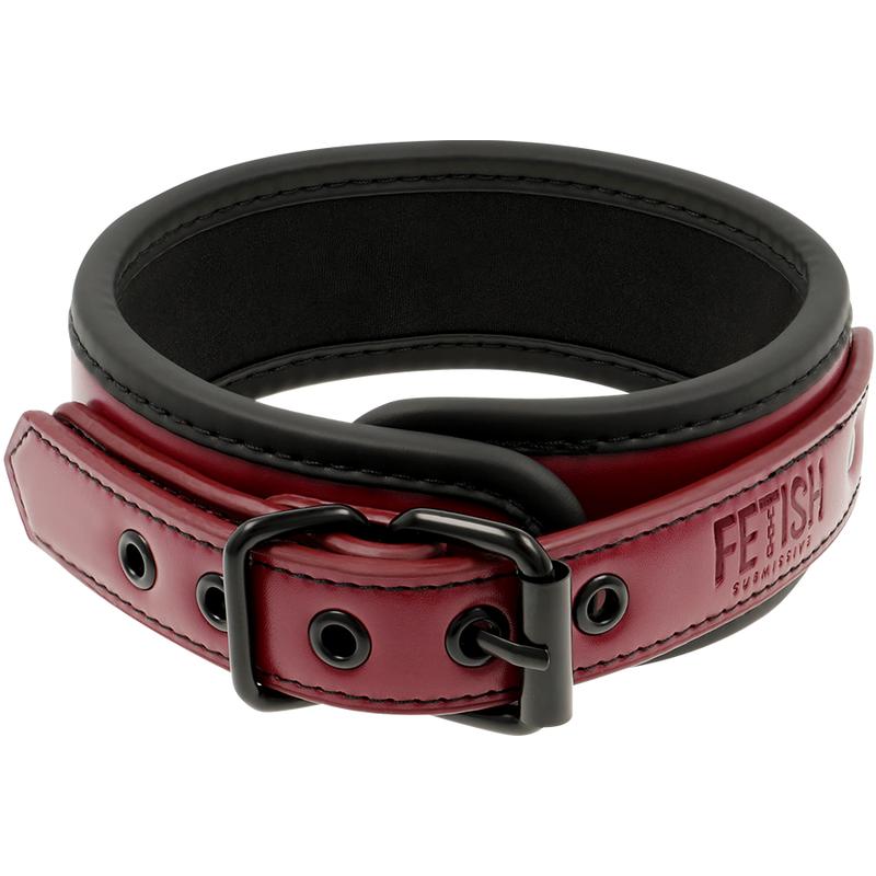 FETISH SUBMISSIVE DARK ROOM - NEOPRENE LINING CHAIN NECKLACE — zdjęcie 9