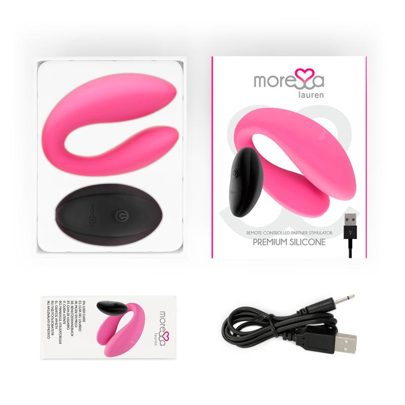 MORESSA - LAUREN REMOTE CONTROL STIMULATOR FOR COUPLES — zdjęcie 9