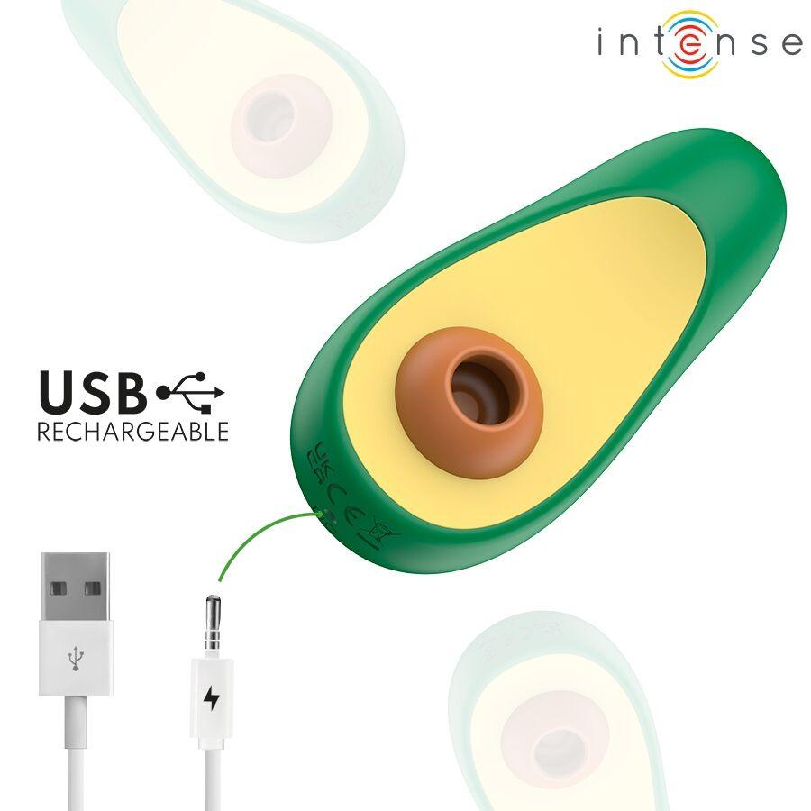 INTENSE - WAKI AVOCADO CLITORAL SUCTION STIMULATOR — zdjęcie 9