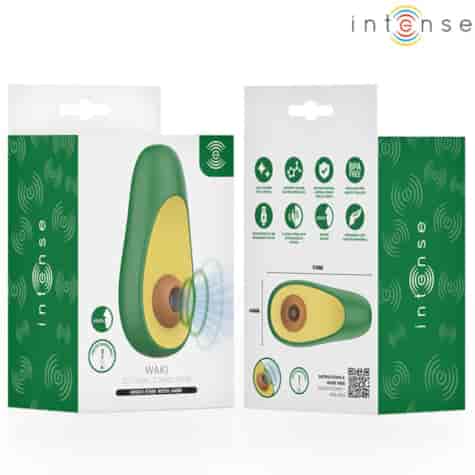 INTENSE - WAKI AVOCADO CLITORAL SUCTION STIMULATOR