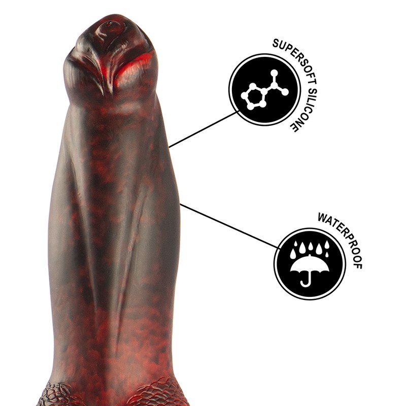 Epic - Prometheus Titan Flame Rechargeable Remote Control Dildo — zdjęcie 9