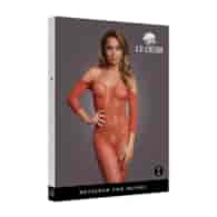Lace Long-Sleeved Bodystocking - One Size