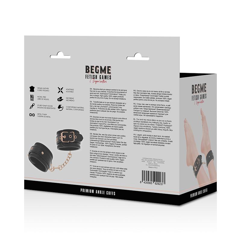 BEGME - BLACK EDITION PREMIUM ANKLE CUFFS WITH NEOPRENE LINING — zdjęcie 10