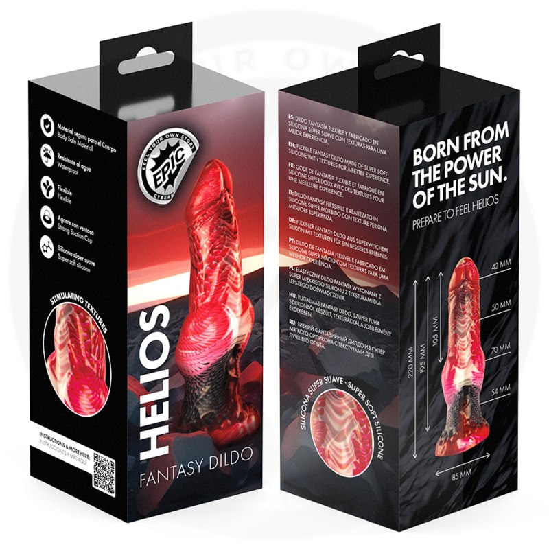 Epic - Helios Dildo With Testicles Heat And Ecstasy — zdjęcie 10