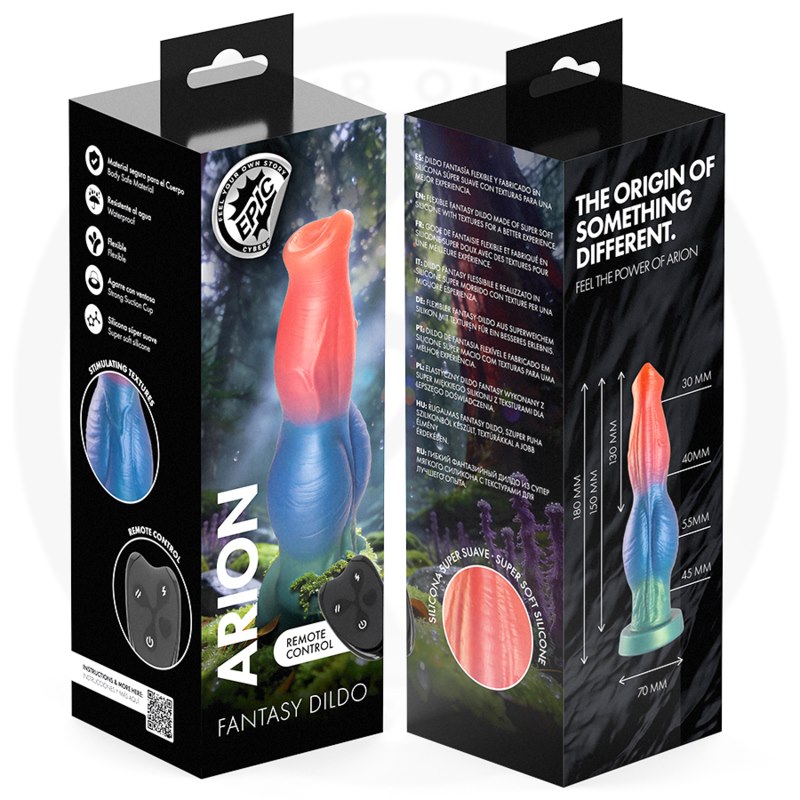 Epic - Arion Dildo Symphony Of Pleasure Rechargeable Remote Control — zdjęcie 10