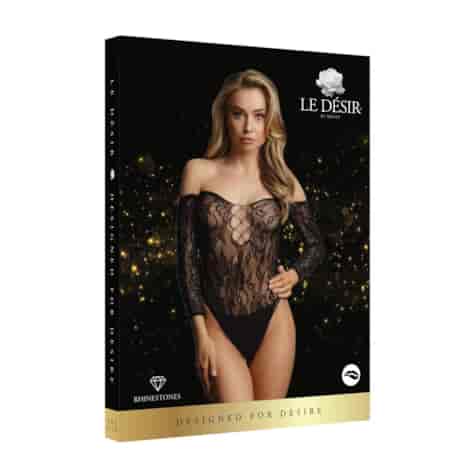 Wonder Rhinestone Bodysuit - One Size