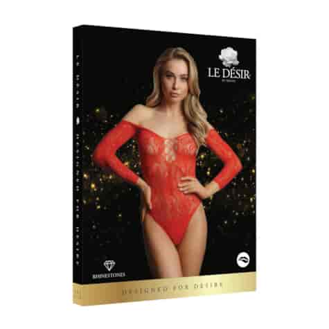 Wonder Rhinestone Bodysuit - One Size