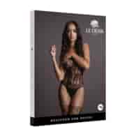Lace and Fishnet Bodystocking - One Size