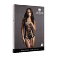 Lace Suspender Bodystocking - One Size