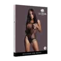 Contrast Net Teddy - One Size