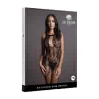 Criss Cross Neck Bodystocking - One Size