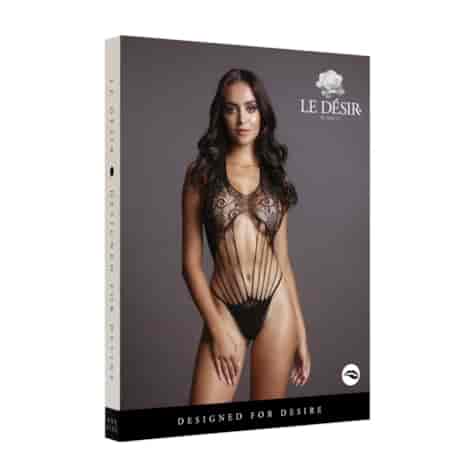 Strappy Lace Teddy - One Size