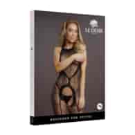 Crotchless Leopard Bodystocking - One Size
