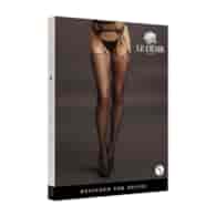 Shredded Suspender Pantyhose - One Size