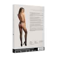 Garterbelt Stockings with Open Design - One Size