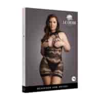 Criss Cross Neck Mini Dress - Plus Size