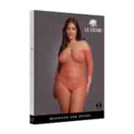 Lace Long-Sleeved Bodystocking - Queen Size