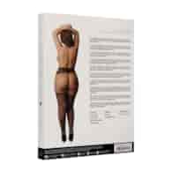 Suspender Leopard Pantyhose - Plus Size