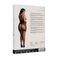 Peek-A-Boo Fishnet Dress - Plus Size