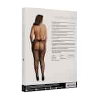 Suspender Pantyhose with Strappy Waist - Plus Size