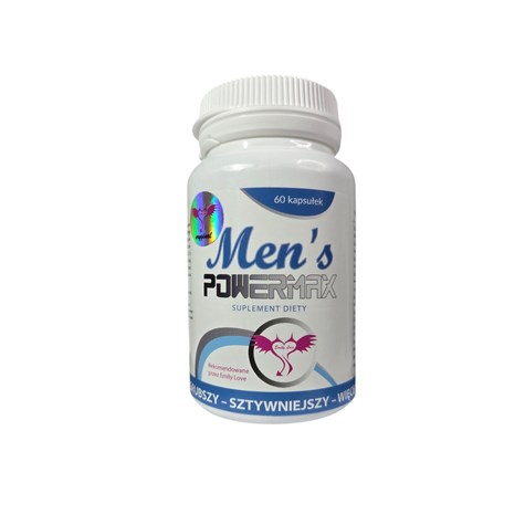Men's Power Max suplement diety dla męzczyzn stymulujący 60 kaps.