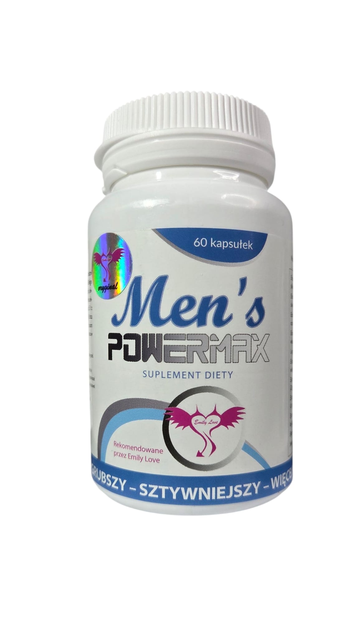 Emily Love - Men's Power Max suplement diety dla mêzczyzn stymuluj¹cy 60 kaps.