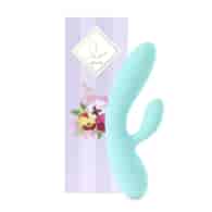 FeelzToys - Wibrator Lea Rabbit niebieski