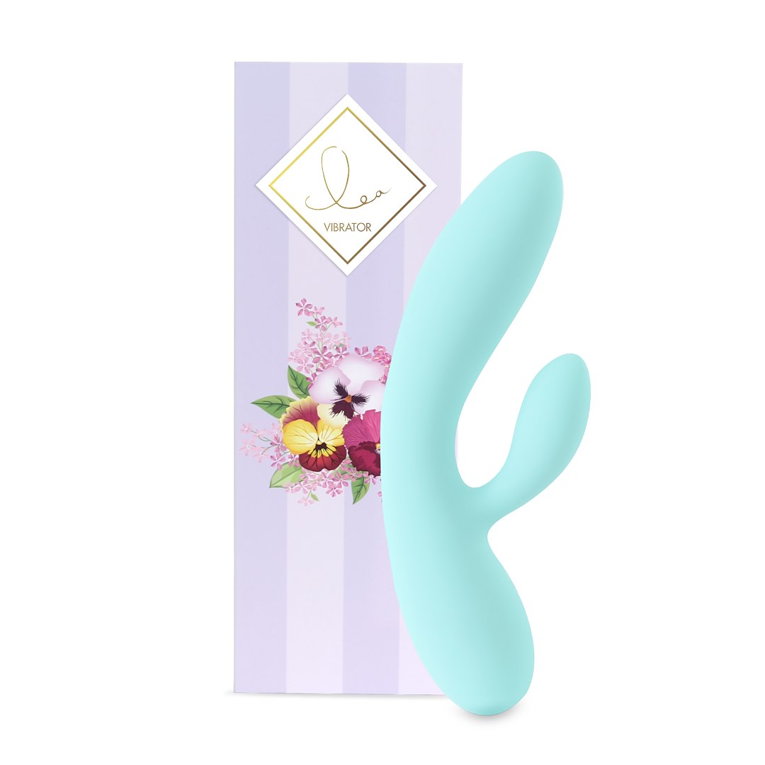 FeelzToys - Wibrator Lea Rabbit niebieski